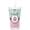 Donuts Double Wall Tumbler with Straw (Personalized)