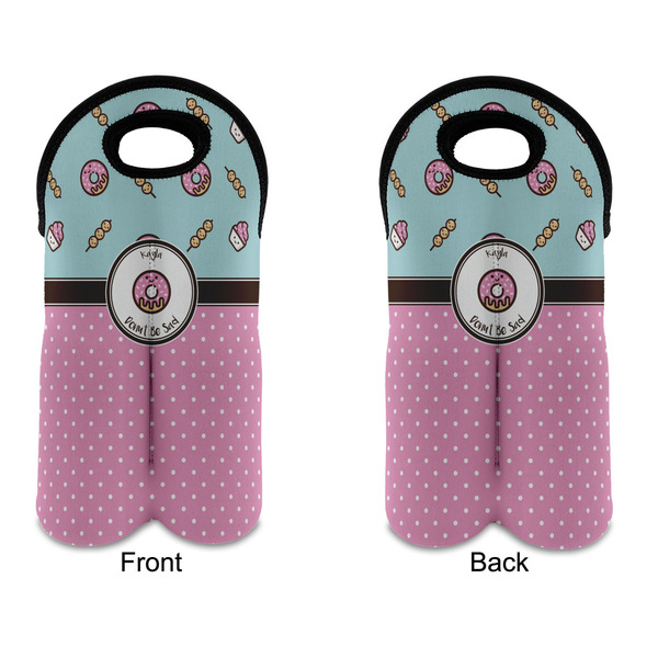 Donuts Double Wine Tote - APPROVAL (new)
