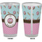 Donuts Pint Glass - Full Color - Front & Back Views