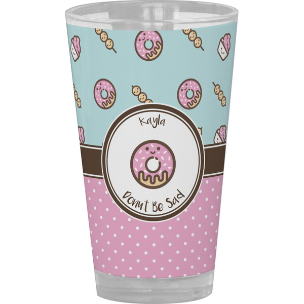 Custom Donuts Pint Glass - Full Color (Personalized)