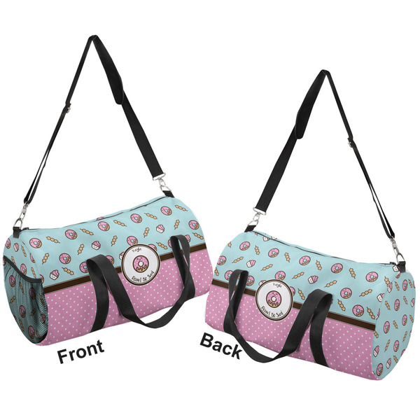 Donuts Duffle bag large front and back sides