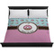 Donuts Duvet Cover - King - On Bed - No Prop