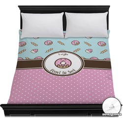 Donuts Duvet Cover - Full / Queen (Personalized)