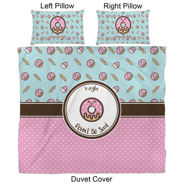 Donuts Duvet Cover Set - King - Approval