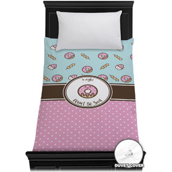 Donuts Duvet Cover - Twin XL (Personalized)