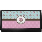 Donuts Canvas Checkbook Cover (Personalized)