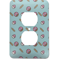 Donuts Electric Outlet Plate (Personalized)