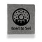 Donuts Leather Binder - 1" - Grey (Personalized)