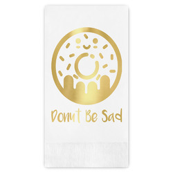 Donuts Guest Napkins - Foil Stamped (Personalized)