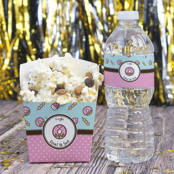 Donuts French Fry Favor Box - w/ Water Bottle