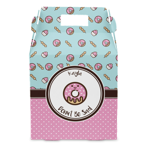 Donuts Gable Favor Box - Front