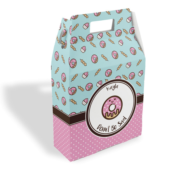 Custom Donuts Gable Favor Box (Personalized)