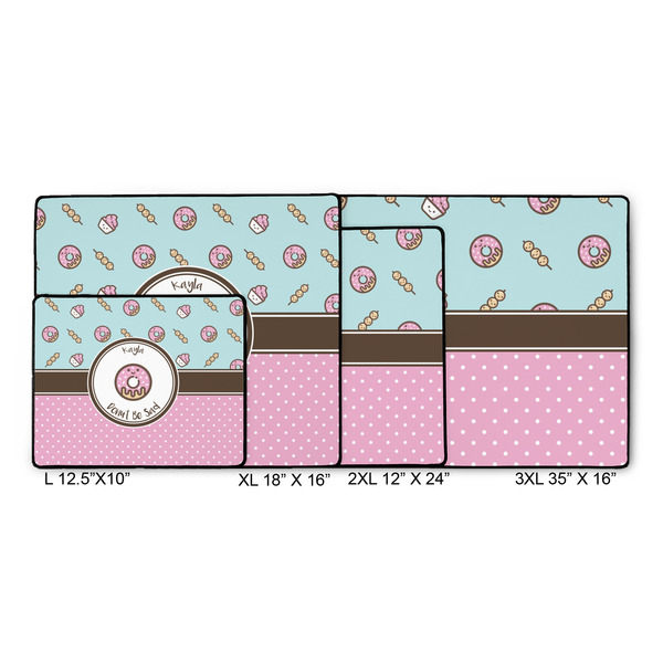 Donuts Gaming Mats - SIZE CHART