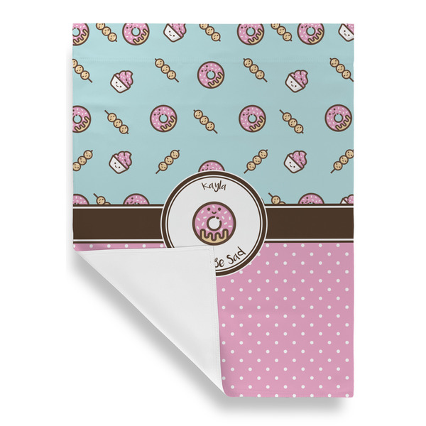 Donuts Garden Flags - Large - Single Sided - FRONT FOLDED