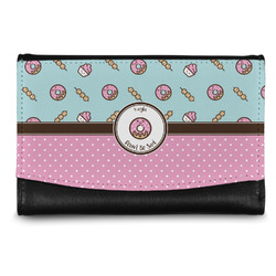 Donuts Genuine Leather Women's Wallet - Small (Personalized)