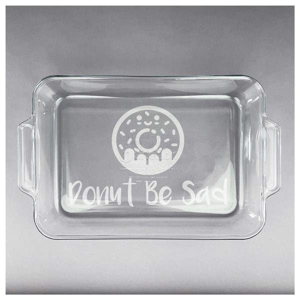 Donuts Glass Baking Dish - APPROVAL (13x9)