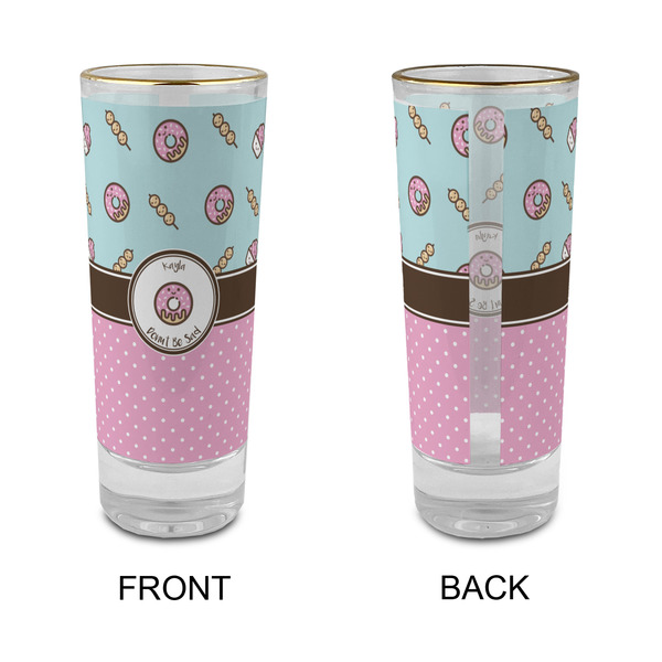 Donuts Glass Shot Glass - 2 oz - Single - APPROVAL