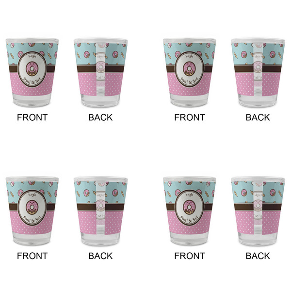 Donuts Glass Shot Glass - Standard - Set of 4 - APPROVAL