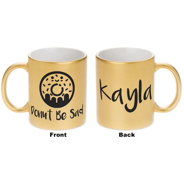 Donuts Gold Mug - Apvl
