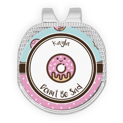 Donuts Golf Ball Marker - Hat Clip - Silver
