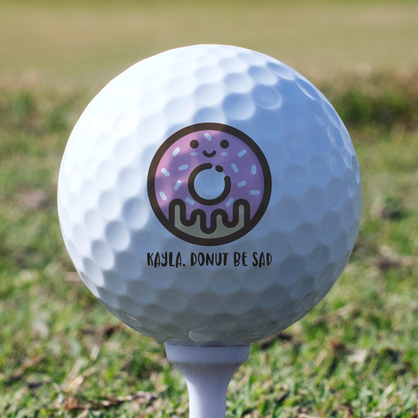 Donuts Golf Ball - Non-Branded - Tee