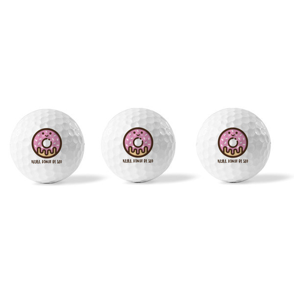 Donuts Golf Balls - Generic - Set of 3 - APPROVAL