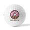 Donuts Golf Balls - Titleist - Set of 3 - FRONT