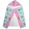 Donuts Hooded Towel - Folded