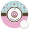 Donuts Printed Cookie Topper - 3.25" (Personalized)