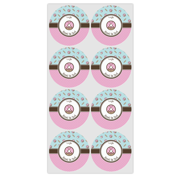 Donuts Icing Circle - Medium - Set of 8