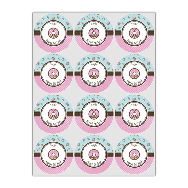 Donuts Icing Circle - Small - Set of 12