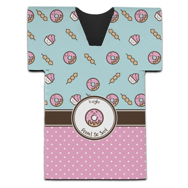 Custom Donuts Jersey Bottle Cooler (Personalized)