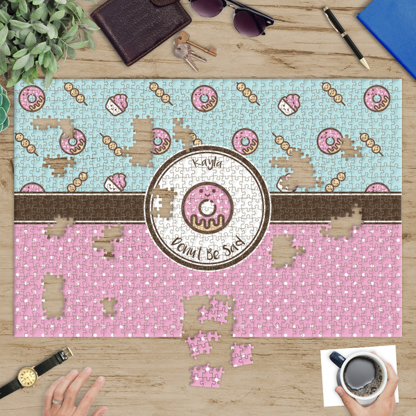 Donuts Jigsaw Puzzle 1014 Piece - In Context