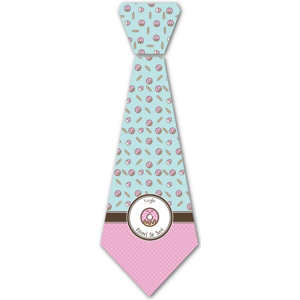 Custom Donuts Iron On Tie (Personalized)