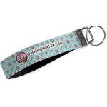 Donuts Webbing Keychain Fob - Large (Personalized)