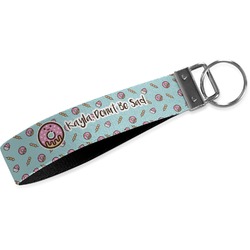 Donuts Webbing Keychain Fob - Small (Personalized)