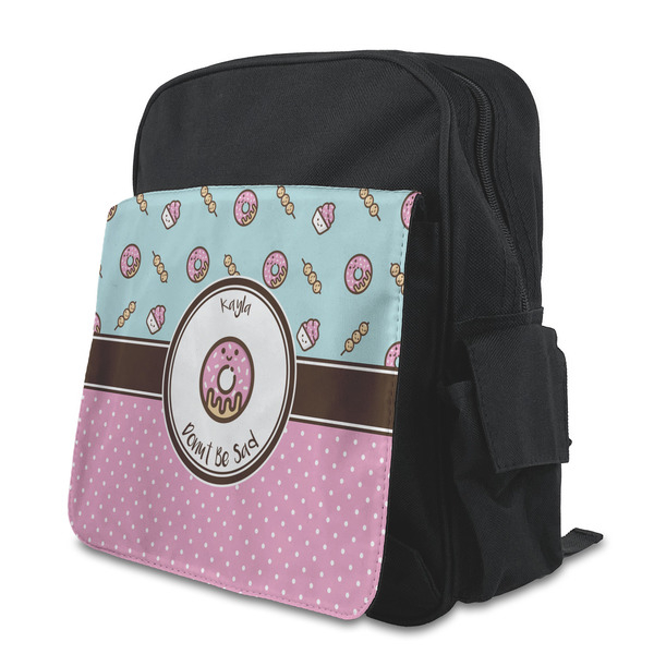 Custom Donuts Preschool Backpack (Personalized)