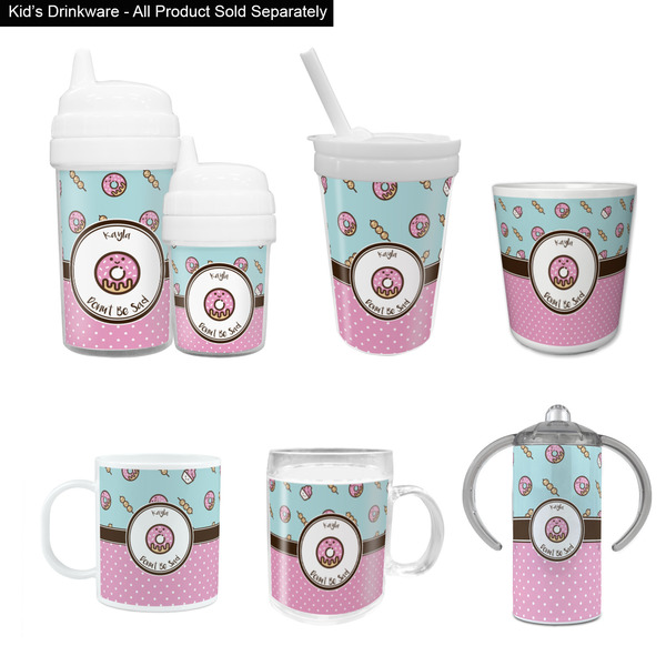 Donuts Kid's Drinkware - Customized & Personalized