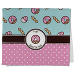 Donuts Kitchen Towel - Poly Cotton w/ Name or Text