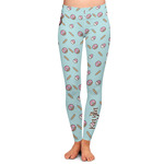 Donuts Ladies Leggings - Extra Large (Personalized)