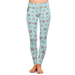Donuts Ladies Leggings - Extra Small (Personalized)