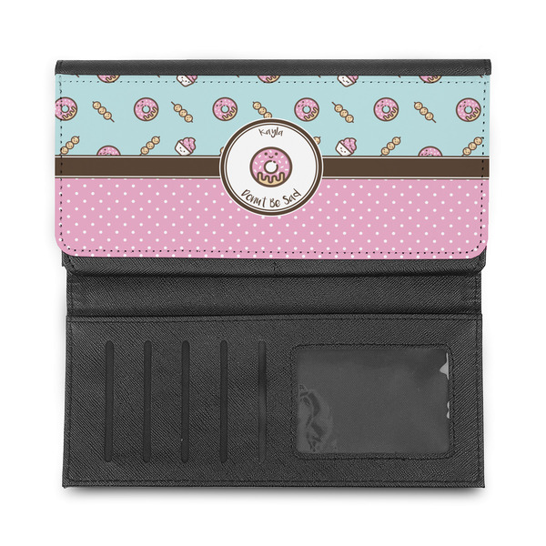 Donuts Ladies Wallet - Half Way Open
