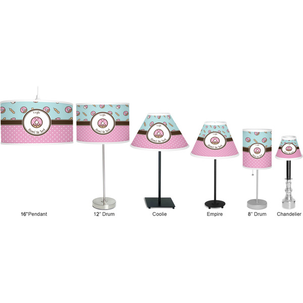 Donuts Lamp Full View Size Comparison