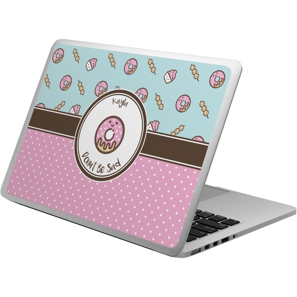 Custom Donuts Laptop Skin - Custom Sized (Personalized)