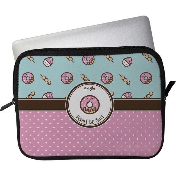 Custom Donuts Laptop Sleeve / Case - 15" (Personalized)