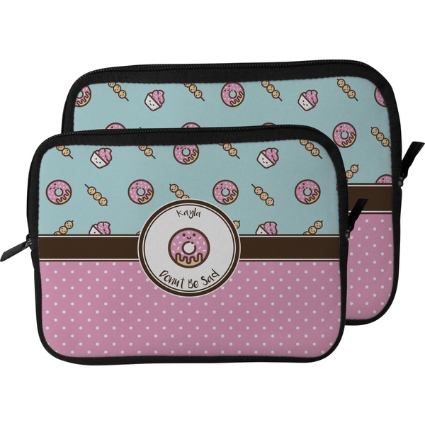 Donuts Laptop Sleeve (Size Comparison)