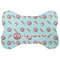Donuts Bone Shaped Dog Food Mat (Large) (Personalized)