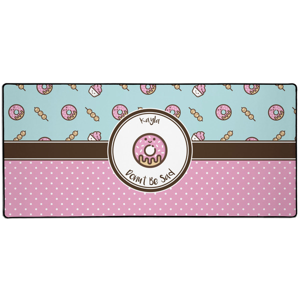 Custom Donuts 3XL Gaming Mouse Pad - 35" x 16" (Personalized)