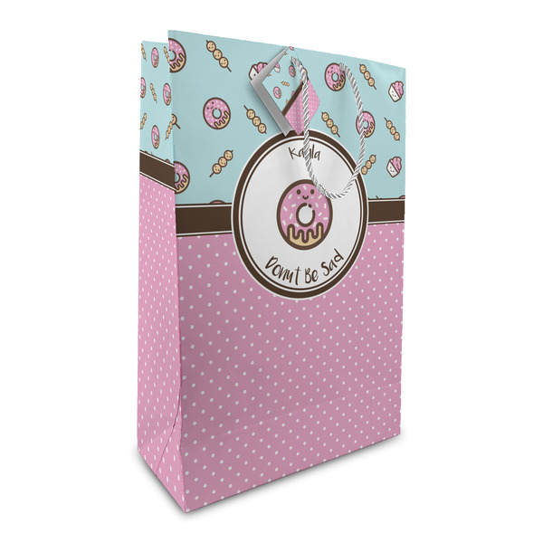 Custom Donuts Large Gift Bag (Personalized)