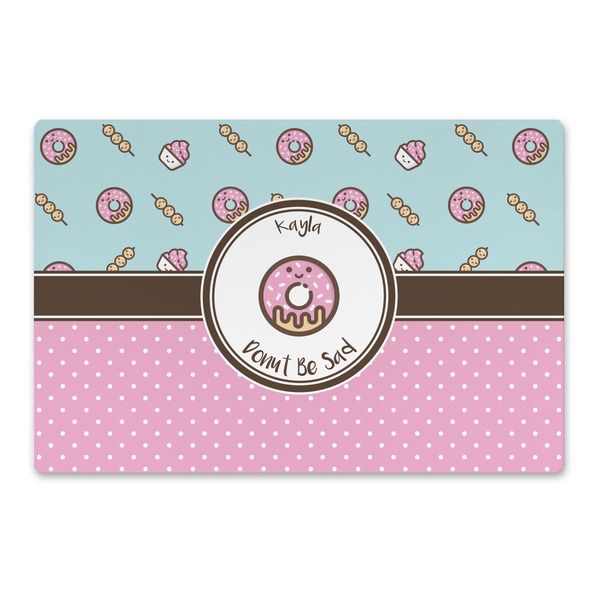 Custom Donuts Large Rectangle Car Magnet (Personalized)